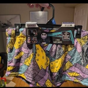 Nightmare Before Christmas Sleep Shorts